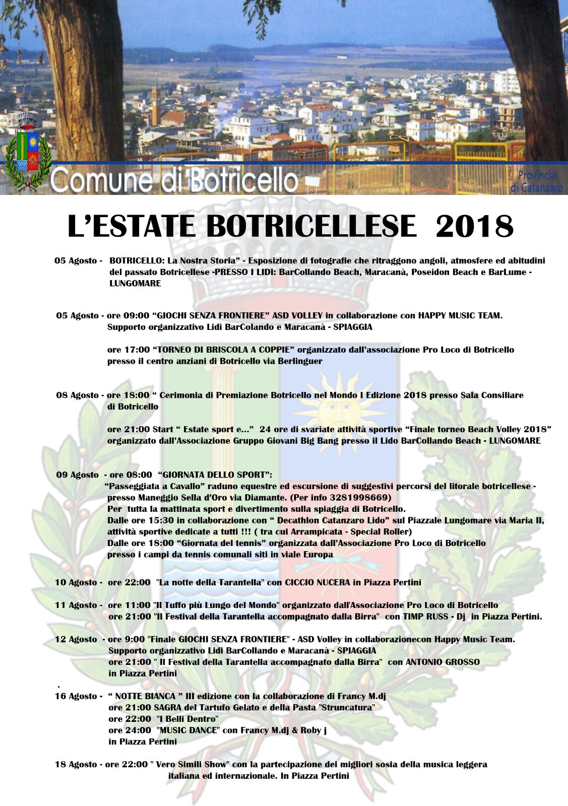 ESTATE BOTRICELLESE 2018